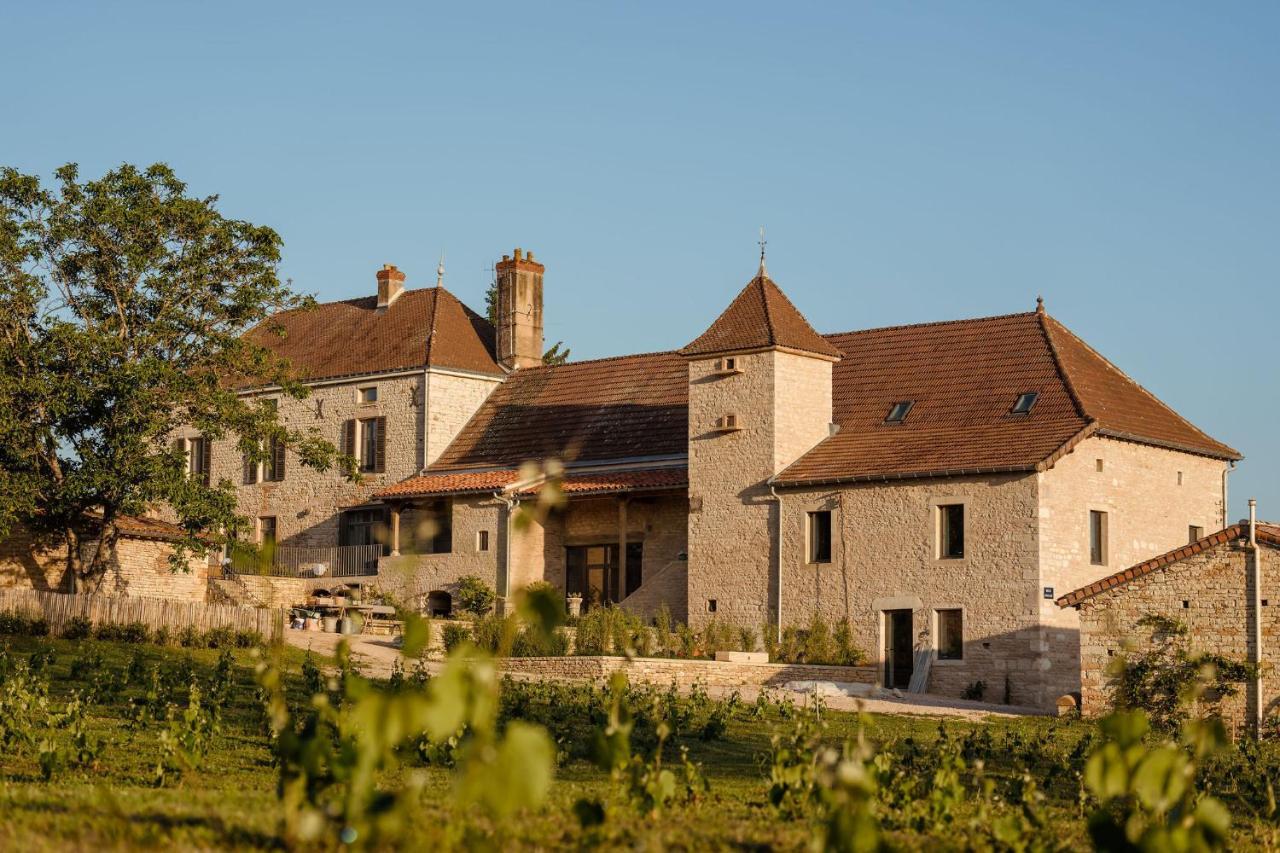 Clos Des Dames De Lancharre - La Maison Des Vignes Chapaize Exteriér fotografie